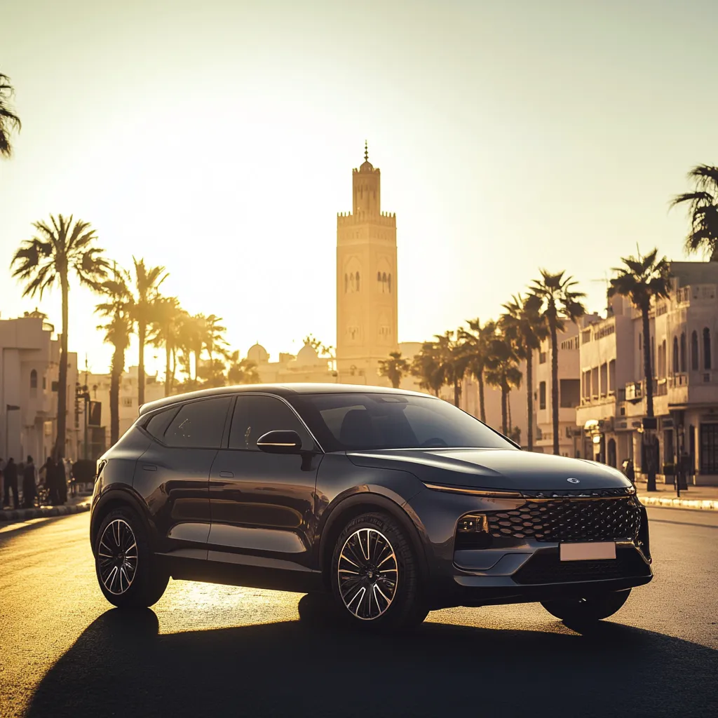 conduite-autoroute-maroc-coucher-soleil