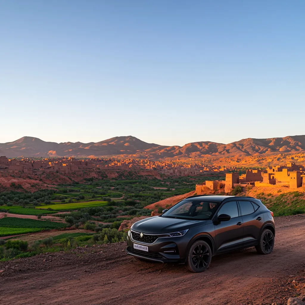 voiture-face-kasbah-tinghir