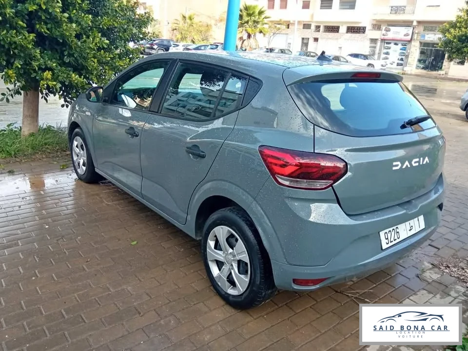 DACIA SANDERO GRISE 2026 - Vue 1 carrosserie et intérieur