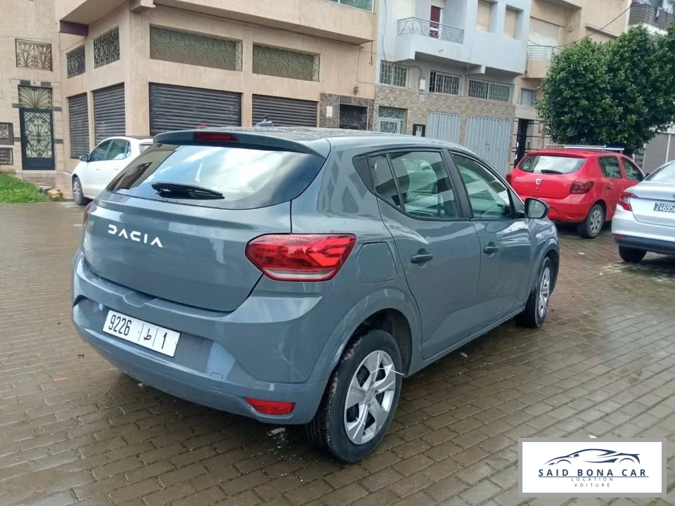 DACIA SANDERO GRISE - Vue 2 carrosserie et intérieur