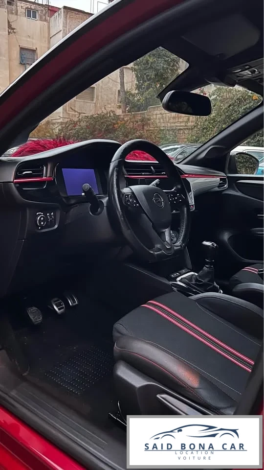 OPEL CORSA ROUGE 2026 - Vue 6 carrosserie et intérieur