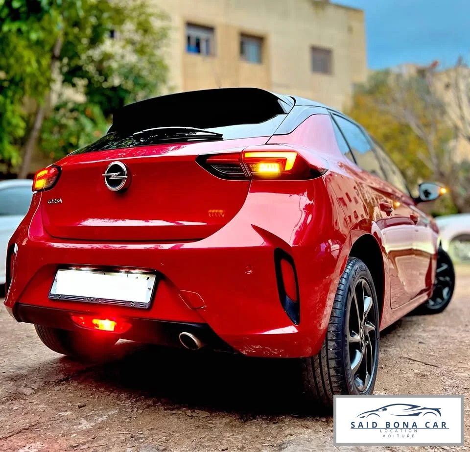 OPEL CORSA ROUGE 2026 - Vue 1 carrosserie et intérieur