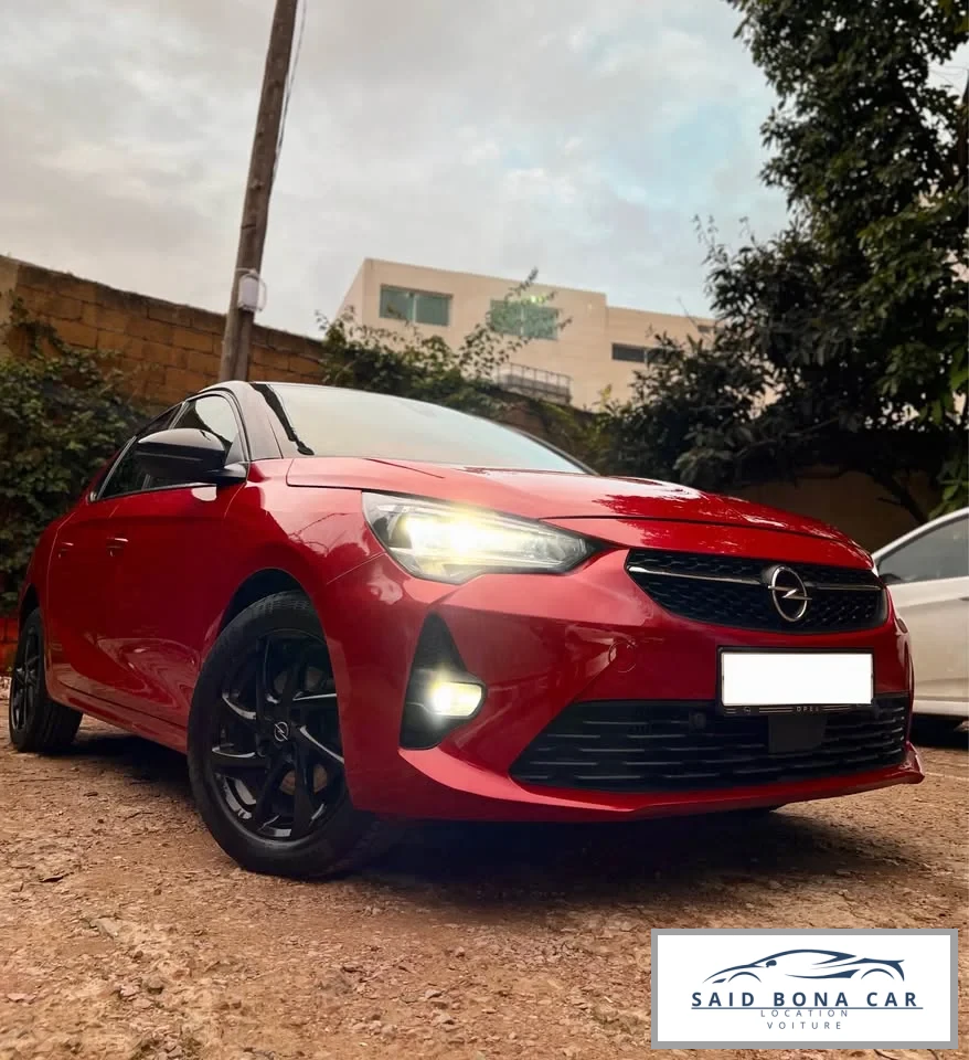 OPEL CORSA ROUGE 2026 - Vue 4 carrosserie et intérieur